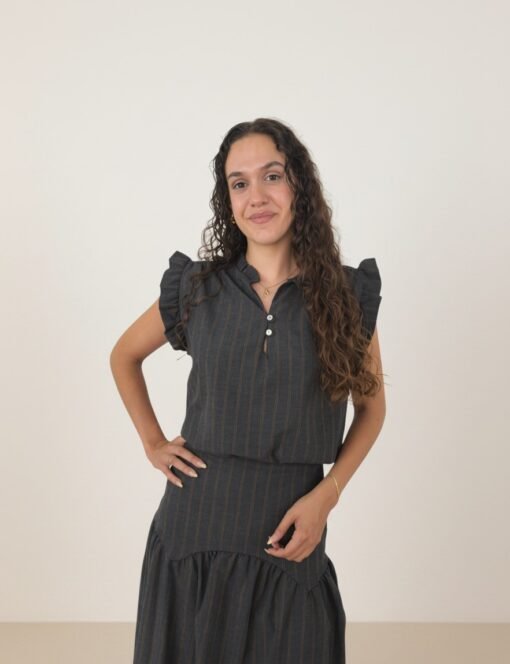 Blusa Nerea 1 Blusa pico Nerea