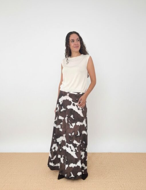 Falda larga Safari
