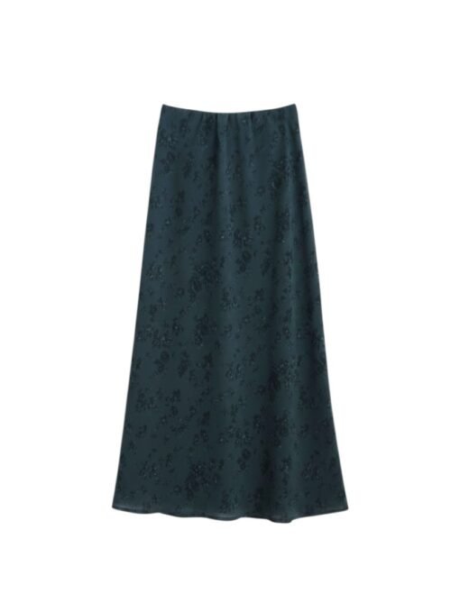 Falda Vera petróleo Falda midi Vera