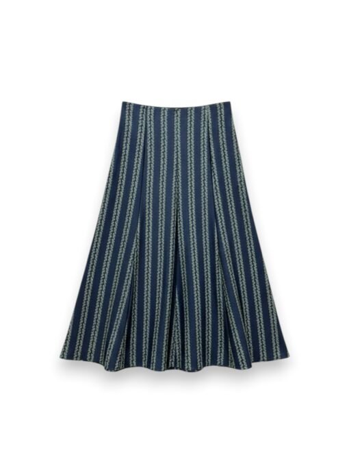 Falda rayas Camila azul Falda rayas Camila