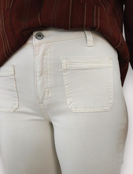Pantalón liso bolsillos Luna