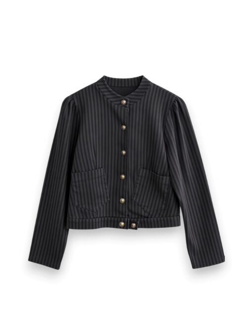 Chaqueta rayas Salvia