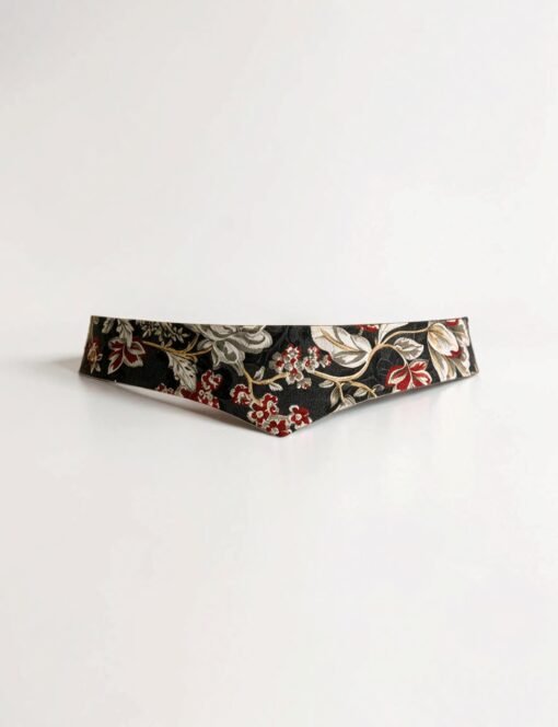 Fajín reversible flores