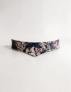 Fajín reversible flores