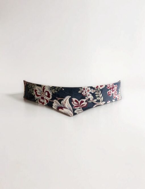 Fajín reversible flores
