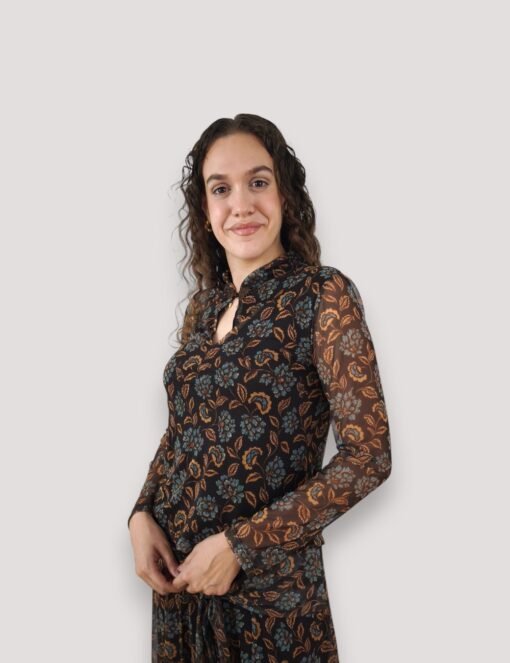 Top de tul Magnolia
