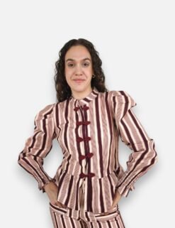 Blusa peplum Azalea