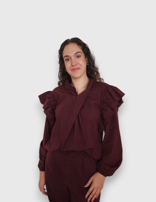 Blusa volantes Hiedra