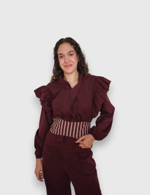 Blusa volantes Hiedra
