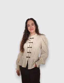 Blusa peplum Mimosa