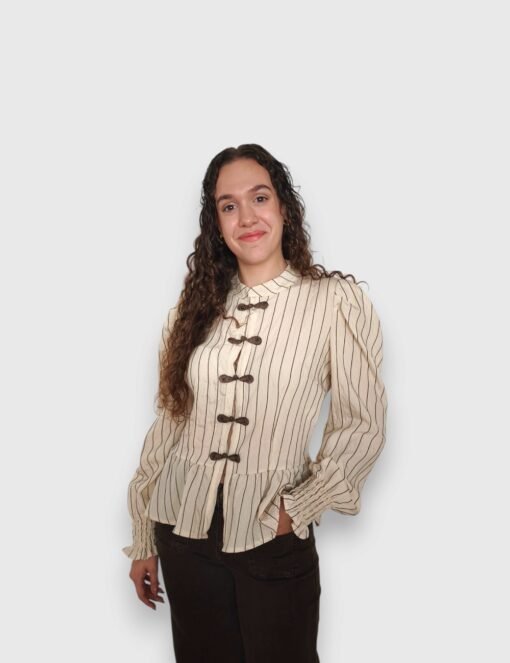 Blusa peplum Mimosa