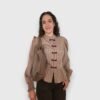 Blusa peplum Mimosa