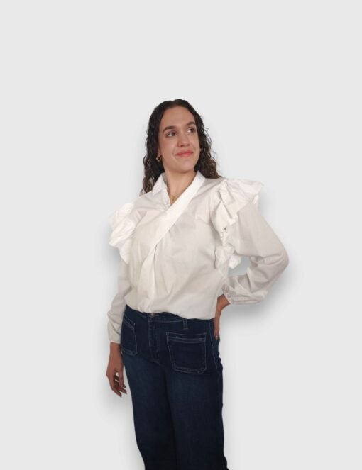 Blusa volantes Hiedra