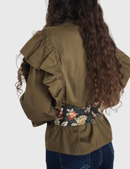 Blusa volantes Hiedra