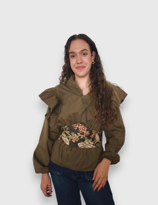 Blusa volantes Hiedra