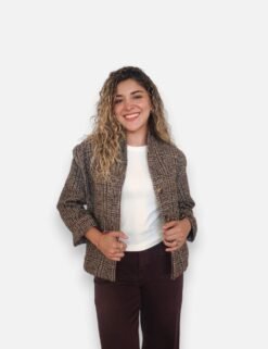 Chaqueta tweed Lirio