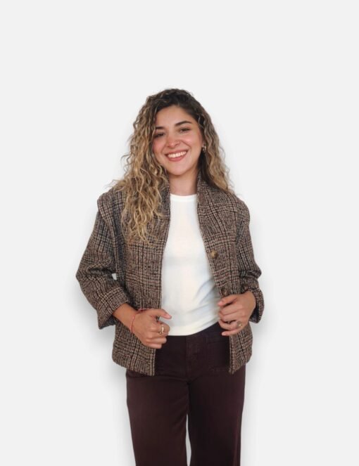 Chaqueta tweed Lirio