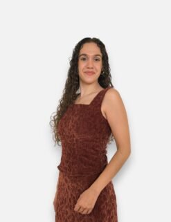 Top terciopelo Lis