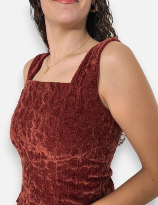 Top terciopelo Lis