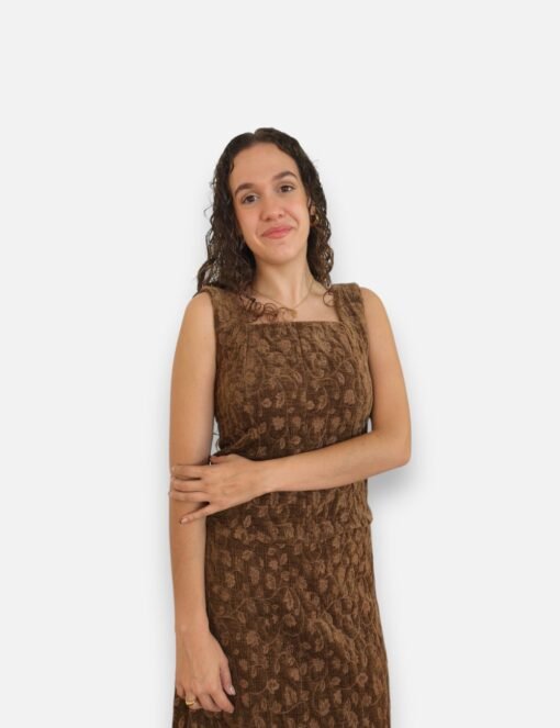 Top terciopelo Lis