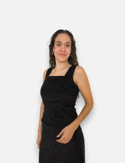 Top terciopelo Lis