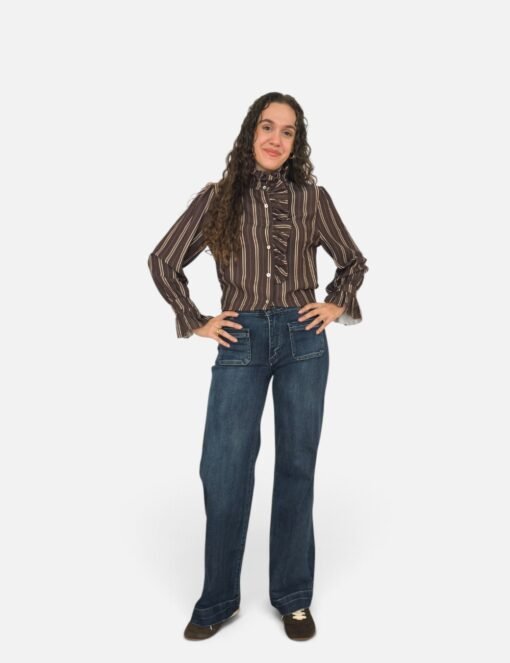 Camisa volantes Iris