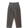 Pantalón cuadros Elisa marrón Pantalón cuadros Elisa